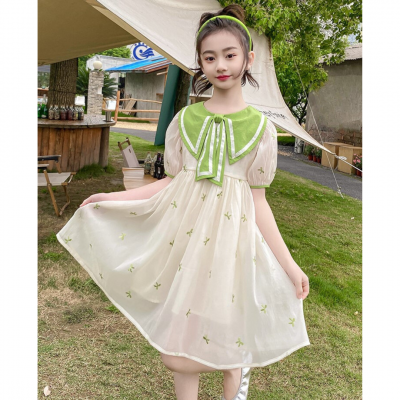 dress girls slight band sailor thin CHN 38 (262609 C) - dress anak perempuan